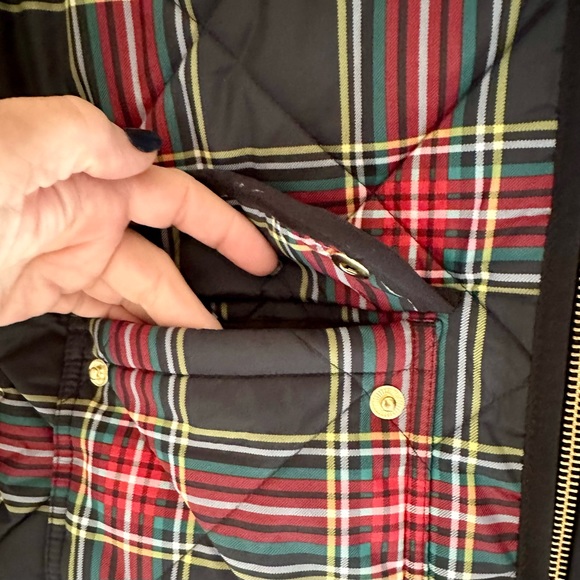 J Crew quilted plaid vest - Picture 2 of 9